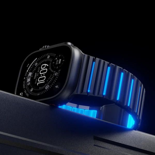 The GEMINI Wave Titanium Band, weergave 8 van 15