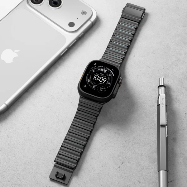 The GEMINI Wave Titanium Band, weergave 5 van 15