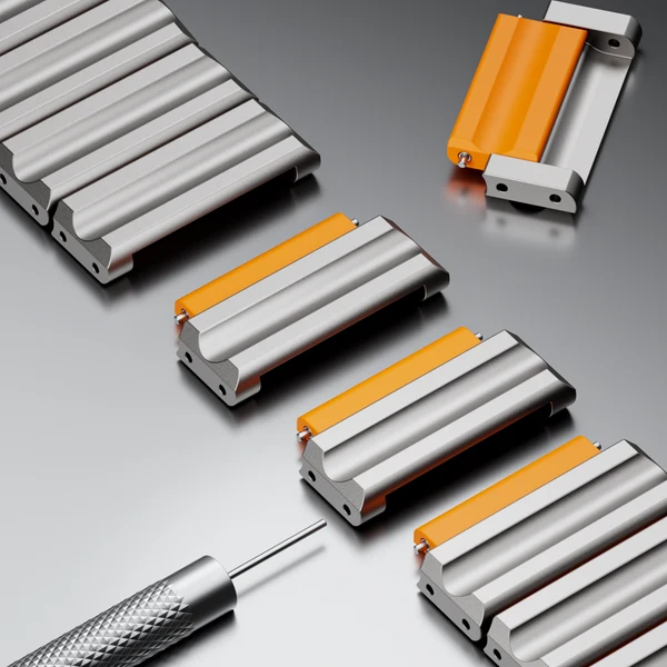 The GEMINI Wave Titanium Band, weergave 4 van 15