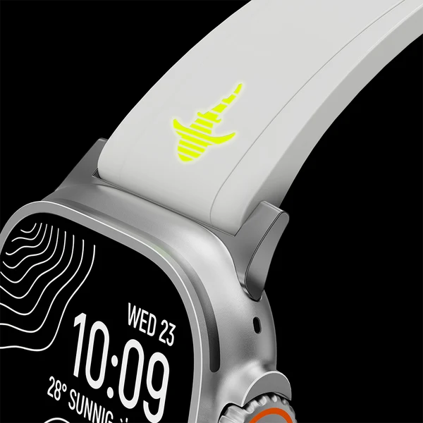 The Shark — Fine Watchmaking Grade FKM Apple Watch Band, widok 5 z 21