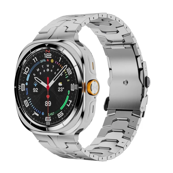 Titanium Band For Samsung Galaxy Watch — Silber / Galaxy Watch Ultra 47mm