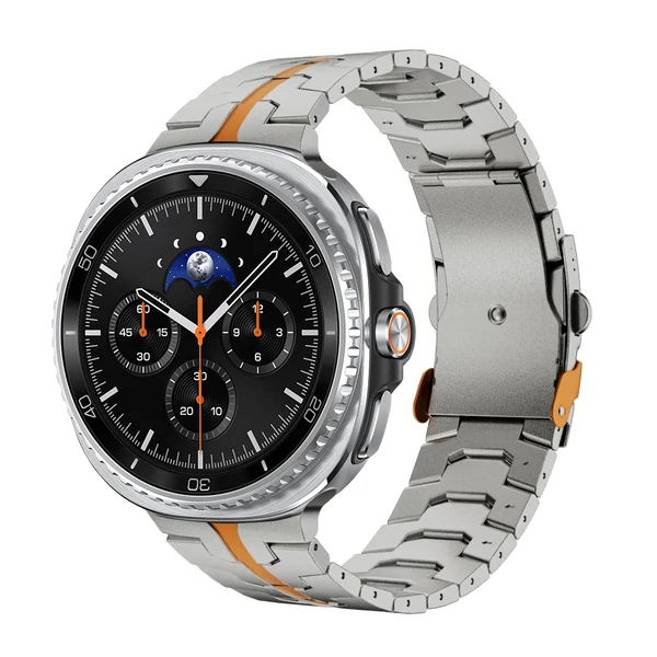 Titanium Band For Samsung Galaxy Watch — Titan-Orange / Galaxy Watch8 Classic 46mm