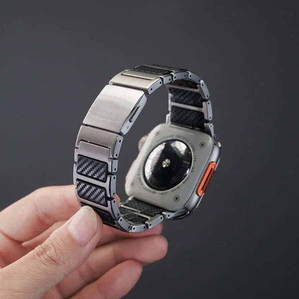 Titanium & Carbon Fiber Magnetic Link Band, Ansicht 6 von 9
