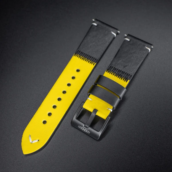 Leather Strap — Gelb